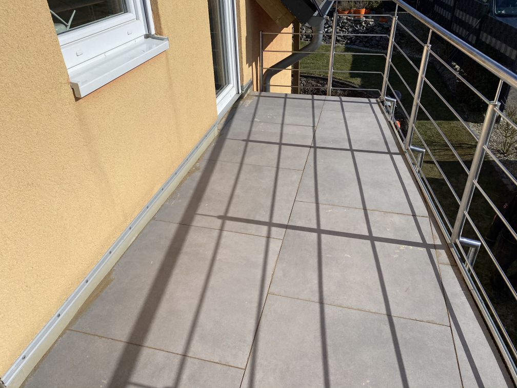 Herstellen einer Terrasse in Leiningen